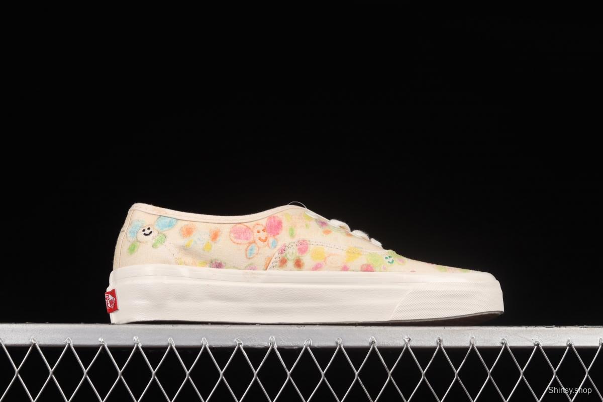 Sandy Liang x Vans Authentic 44 DX joint style young women's style fashion leisure board shoes VN000QERBLF