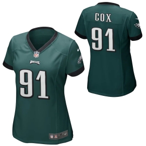 Women's Fletcher Cox Midnight Green Player Limited Team Jersey