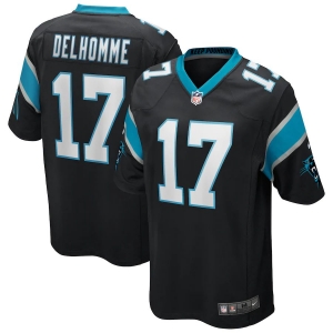 Men's Jake Delhomme Black Retired Player Limited Team Jersey