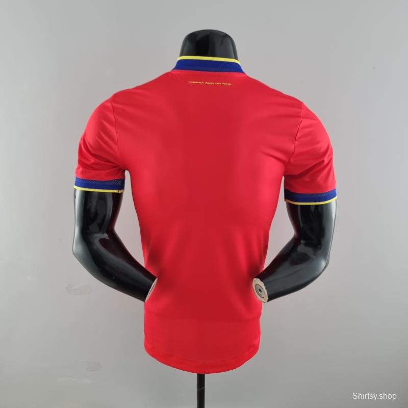 Player Version 2022 Colombia Special Edition Red