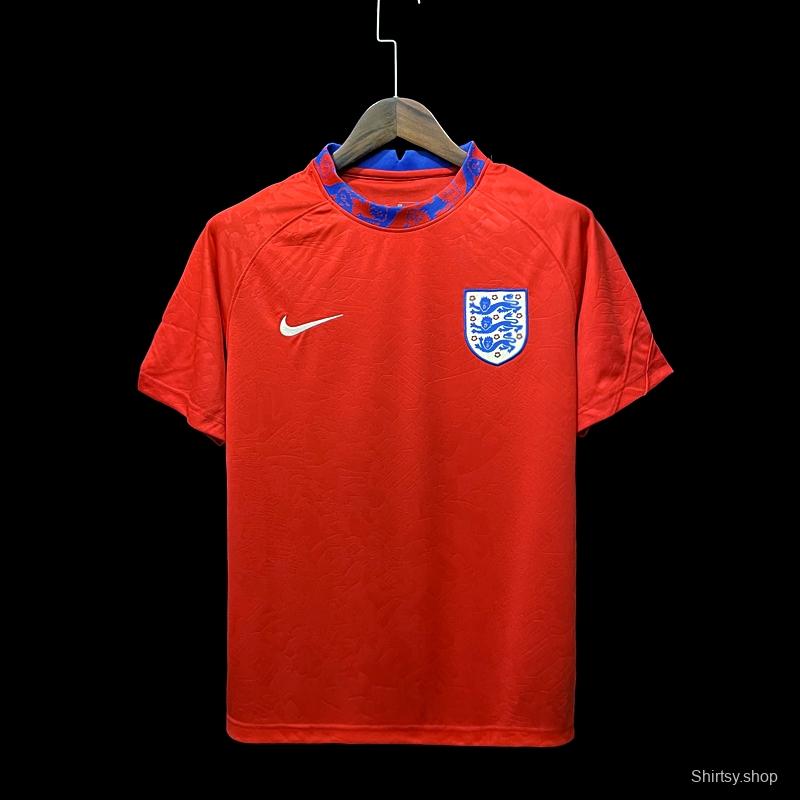 20/21 England Red Pre-match Training Jersey