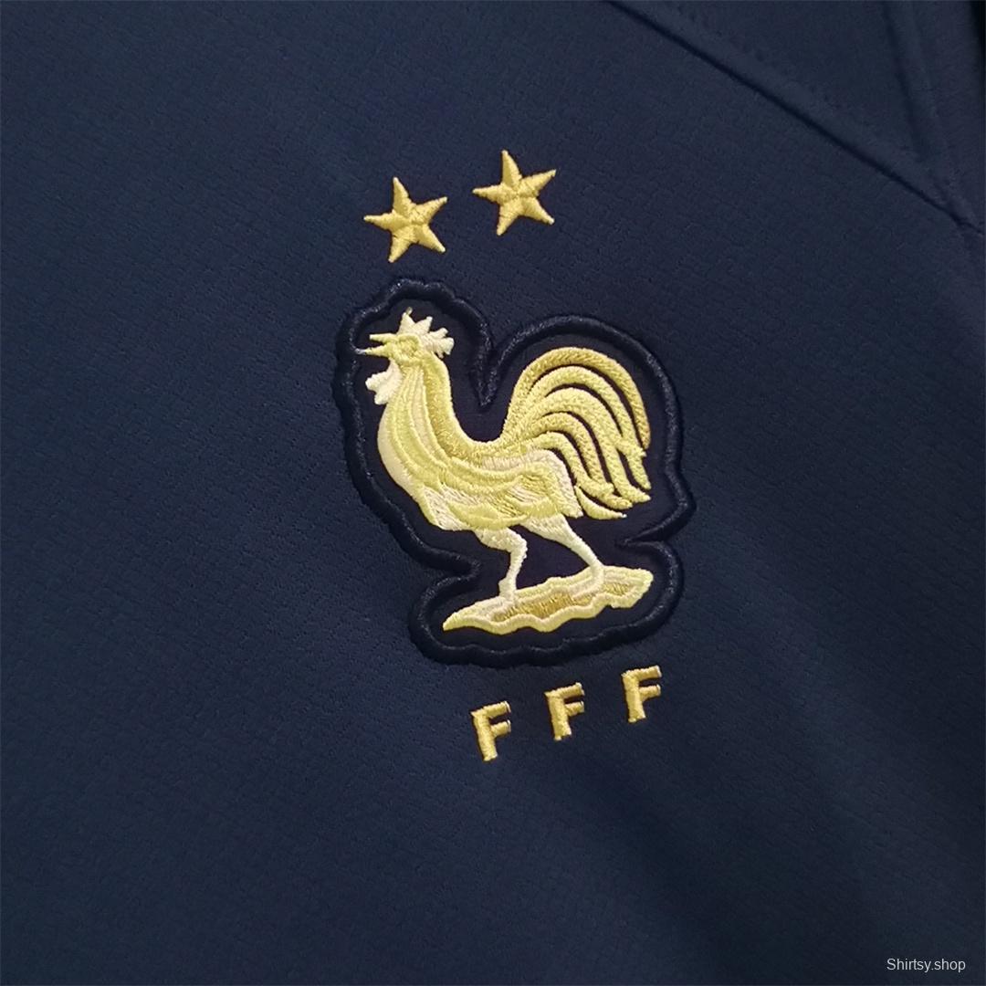 2022 France Home Soccer Jersey