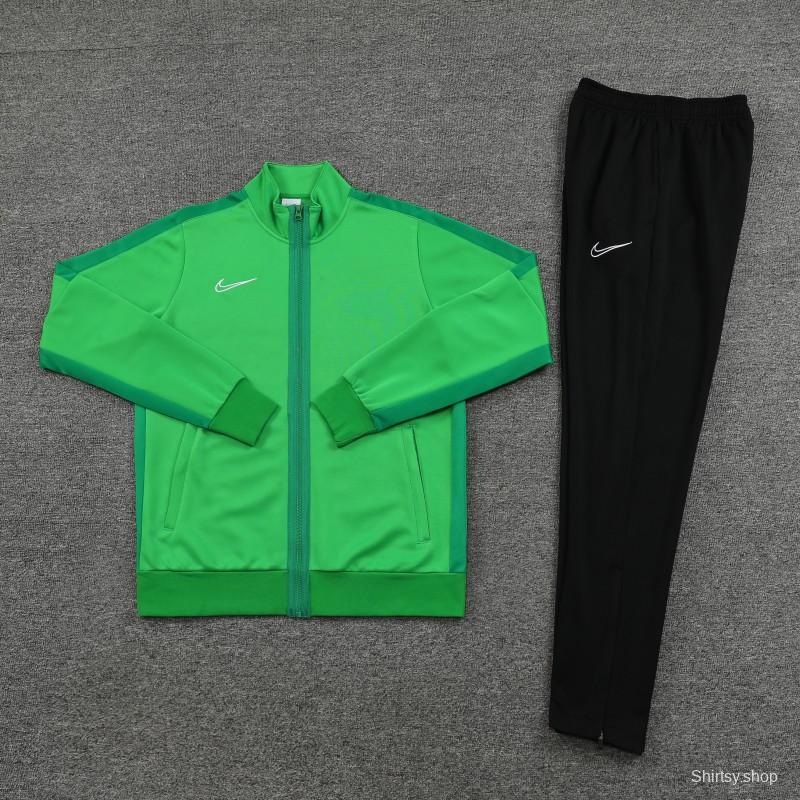 2023 Nike Green Full Zipper Jacket +Pants