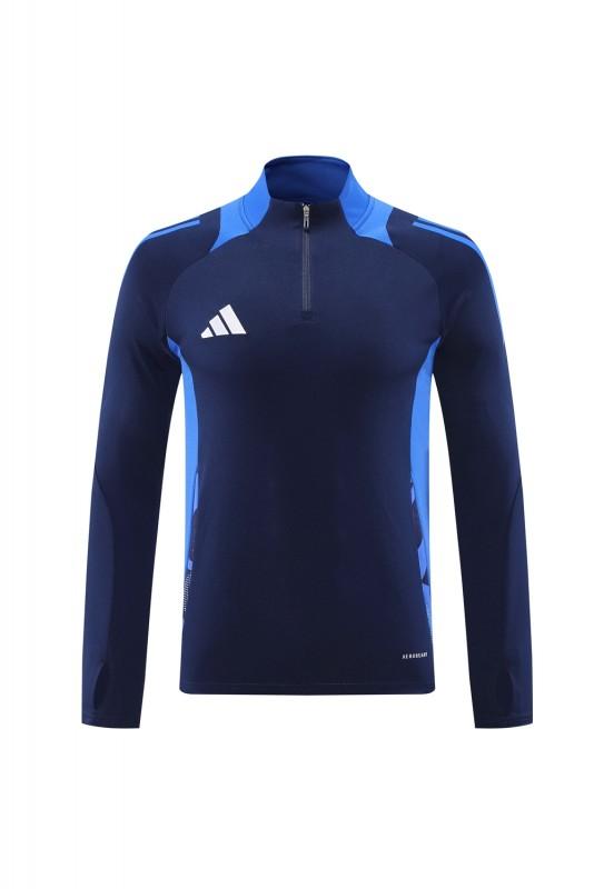 2024 Adidas Navy Half Zipper Jacket +Long Pants