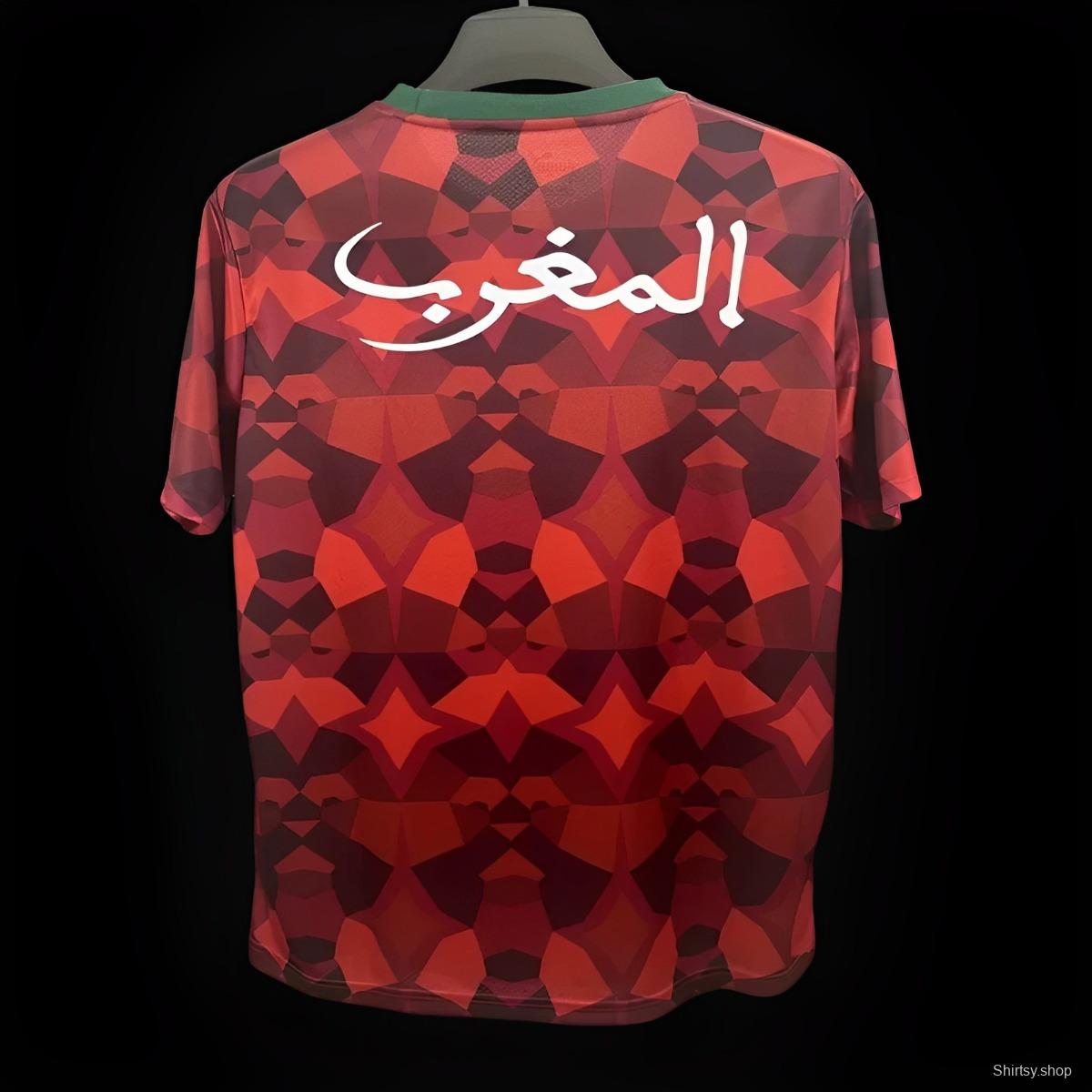 2023 Morocco Home Jersey