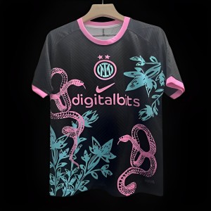 23/24 Inter Milan Pink Snake Pattern Special Jersey
